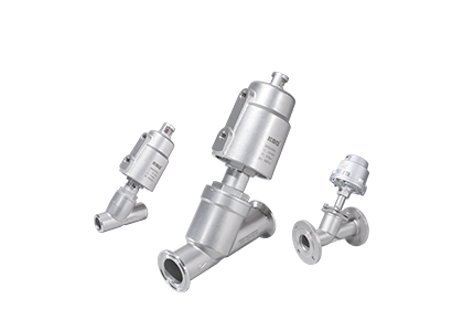 Pneumatic Angle Seat Valve