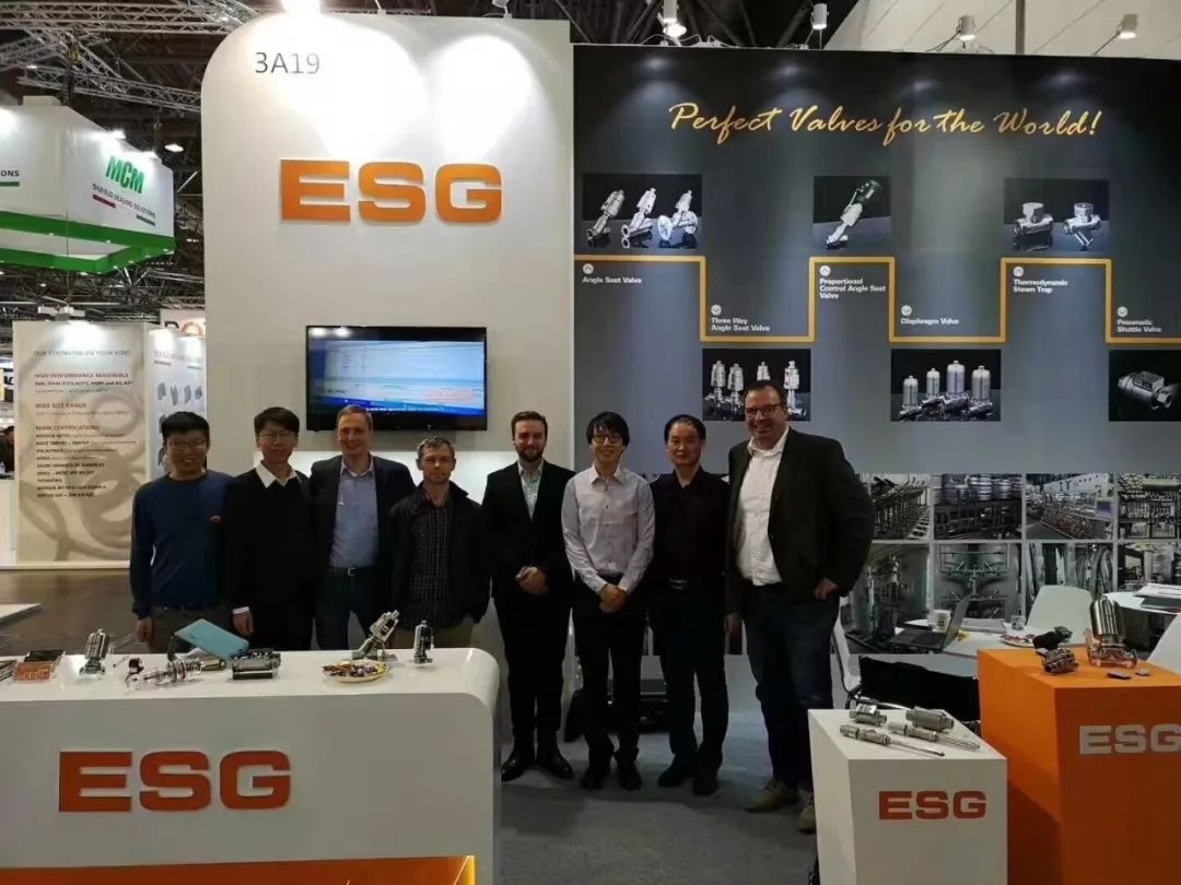ESG closing work German valve world exhibition is full of harvest